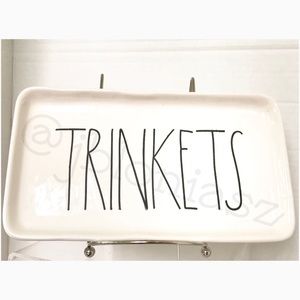Rae Dunn TRINKETS tray